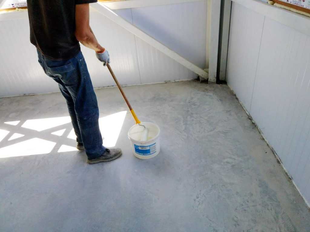 Выбор покрытия для бетонного пола в автомастерской