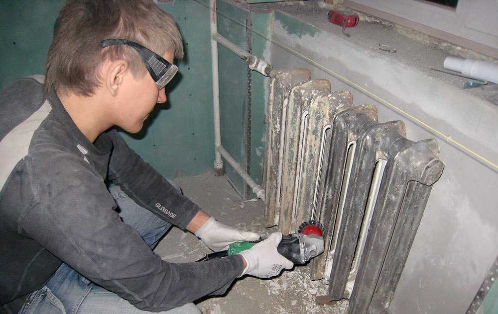 Как перебрать алюминиевый радиатор отопления своими руками – этапы работ с фото