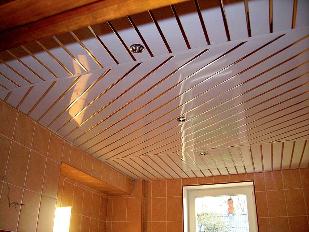 Двухуровневый потолок из пвх панелей