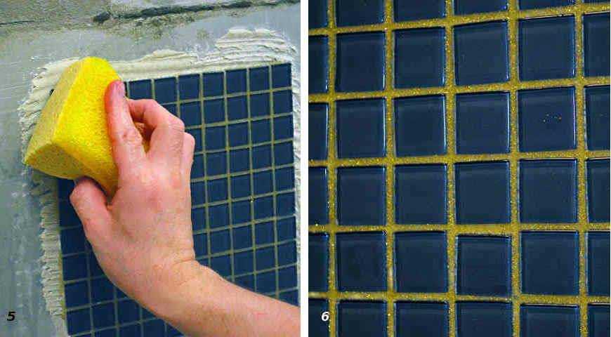 Как клеить мозаичную плитку на стену своими руками должным образом