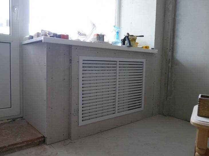 Чем закрыть батареи отопления: как скрыть старый радиатор в комнате, фото и видео примеры