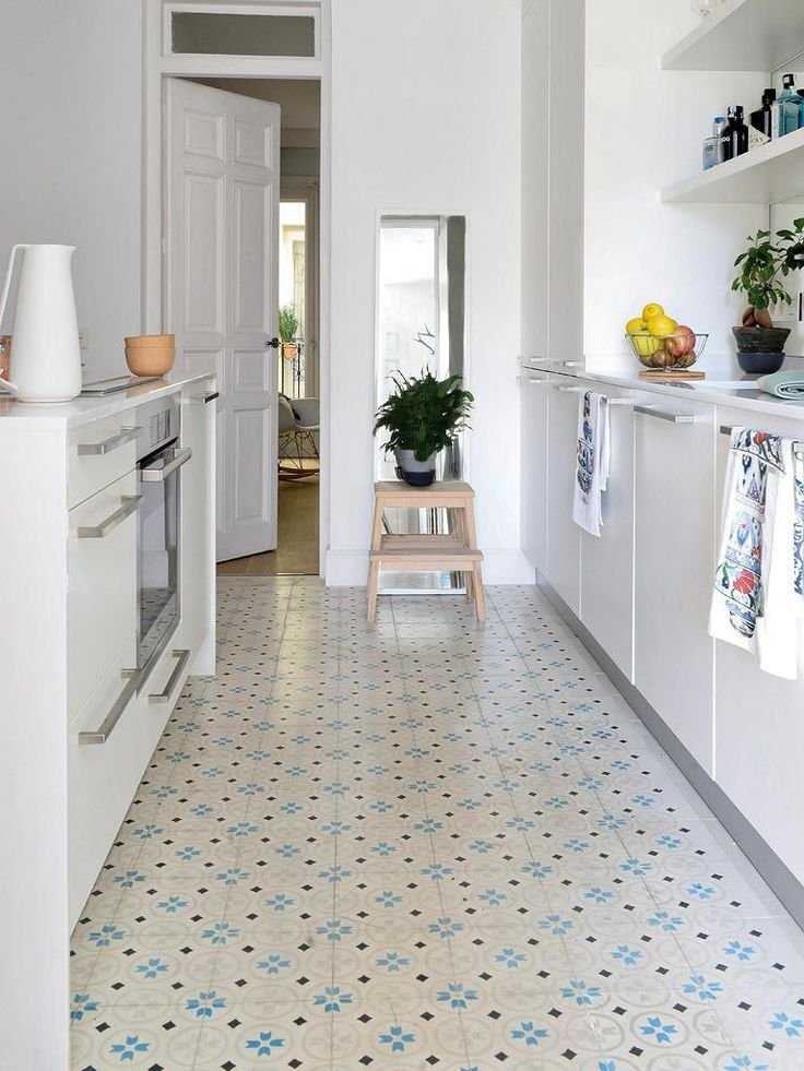 Какую лучше выбрать плитку на пол на кухне, матовую или глянцевую, керамическую, кафельную или другую плитку
