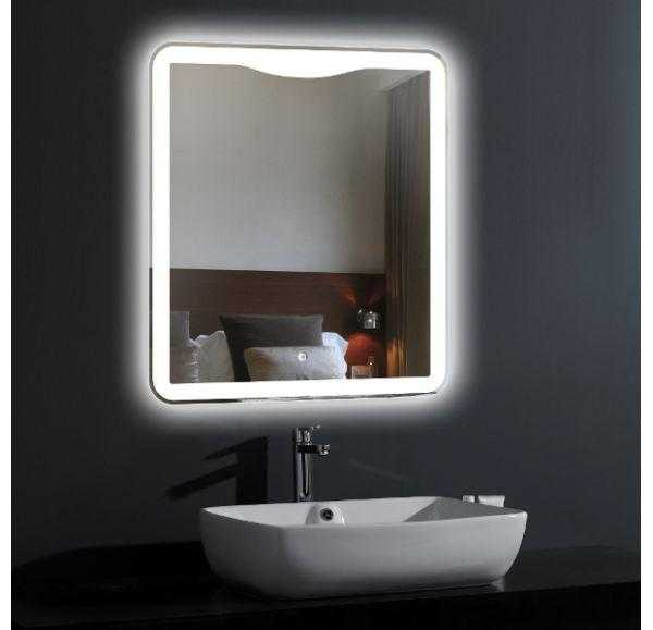 Зеркало с подсветкой - как сделать своими руками и правильно его установить? варианты оформления диодной лентой или сенсорными лед лампами по периметру