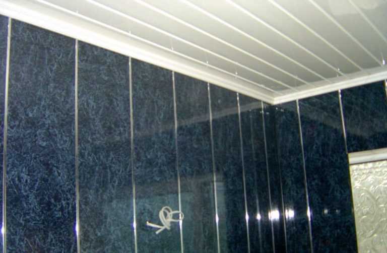 Экологичные потолки в ванной - основные варианты