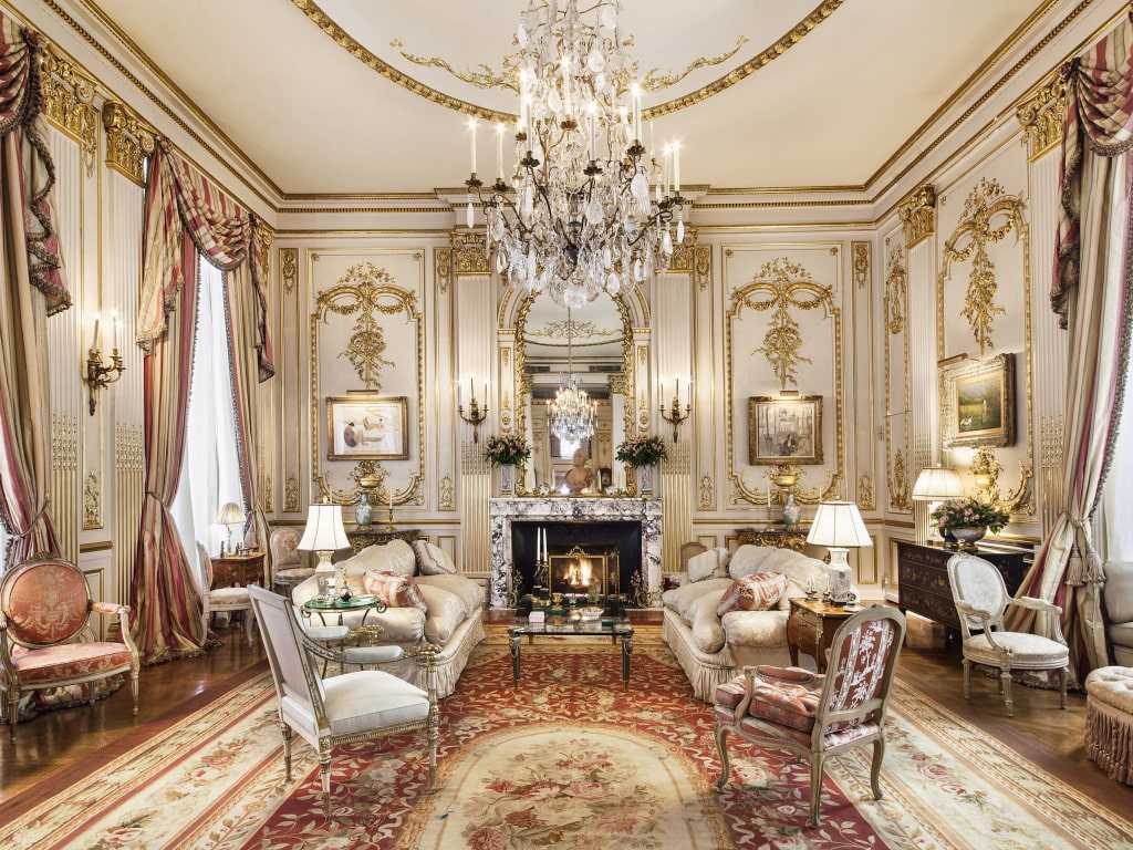 Стилистические особенности оформления гостиной в стиле барокко