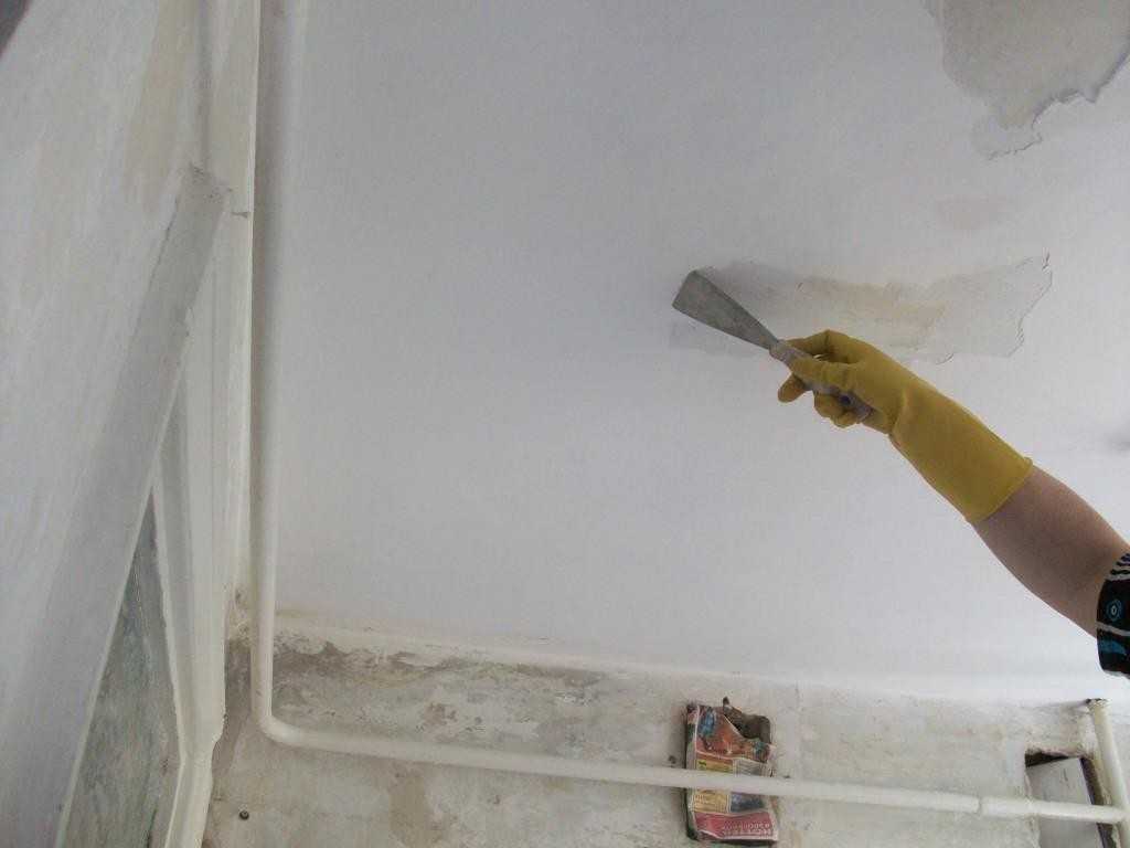 Как исправить потолок после покраски — полезные советы