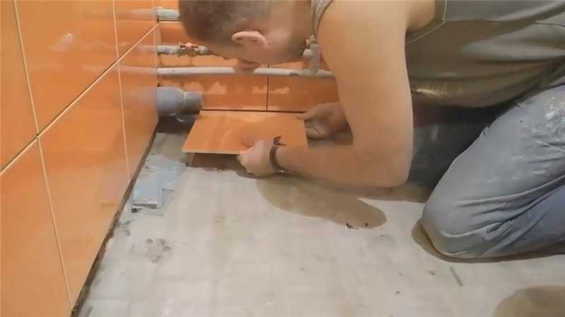 Технология укладки керамической плитки на пол