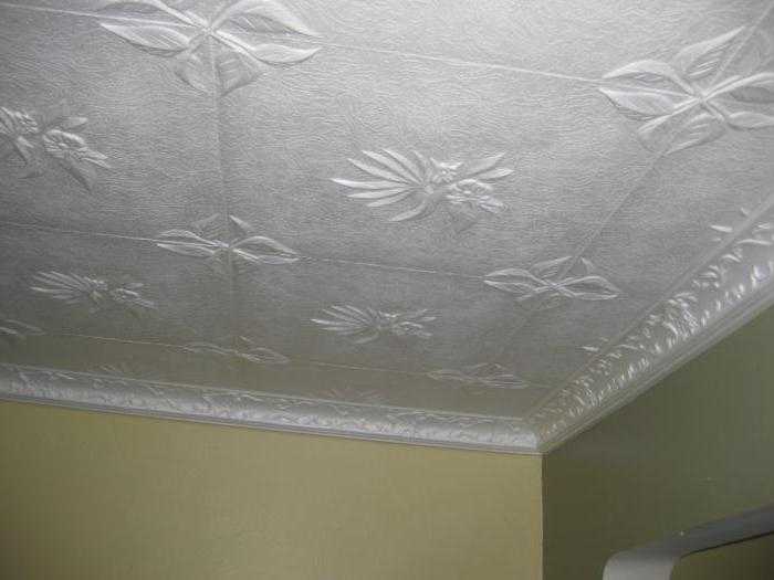 Как снять и очистить потолок от клея потолочной плитки