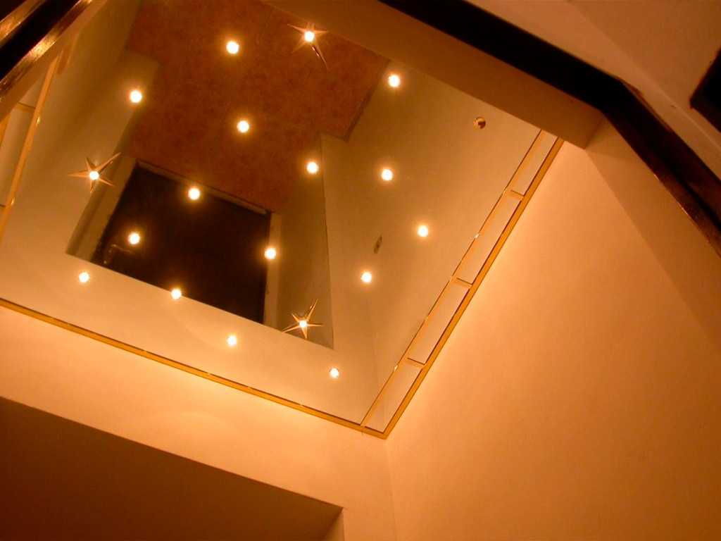 Зеркальный натяжной потолок — преимущества перед другими вариантами отделки