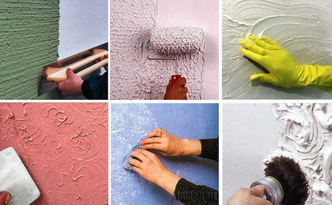 Как выполнить отделку стен декоративной штукатуркой своими руками: обзор и инструкция +фото дизайна
