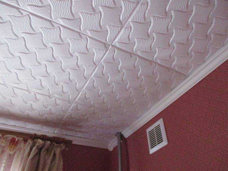 Потолок из пенопласта своими руками: декор для потолка из пенопластовых плит, отделка пенопластом, как сделать узоры