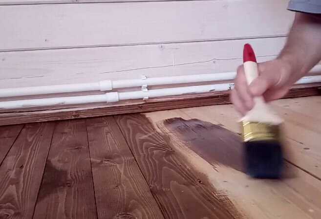 Покраска бетонного и деревянного пола своими руками