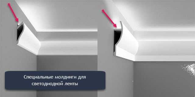 Подсветка потолка – монтаж и установка светодиодной ленты своими руками