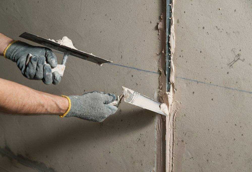 Технология монтажа гипсокартона на клей на стену