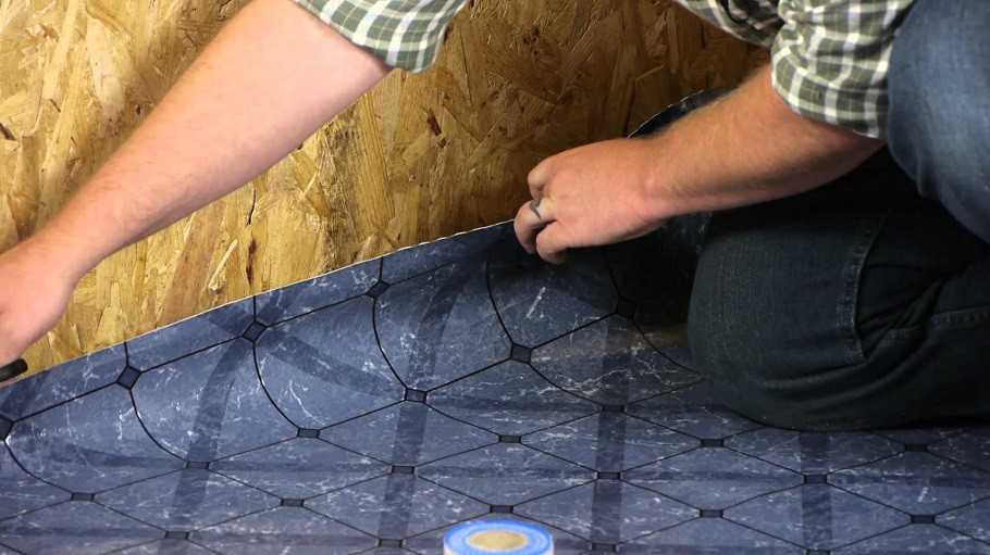 Укладка линолеума на бетонный пол своими руками 2020 год