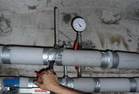 Гидропневматическая промывка систем отопления, инструкция