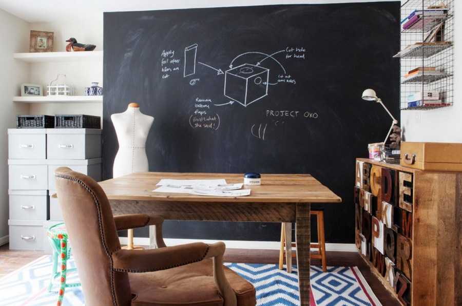 Меловые доски в интерьере — модные решения для современного дизайна! 90 фото идей, как использовать доску на кухне, в детской комнате, на рабочем месте
