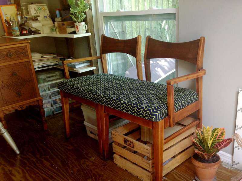 Как продлить жизнь старым стульям, что можно сделать своими руками Примеры использования в квартире, на даче, для детей и домашних питомцев с фото