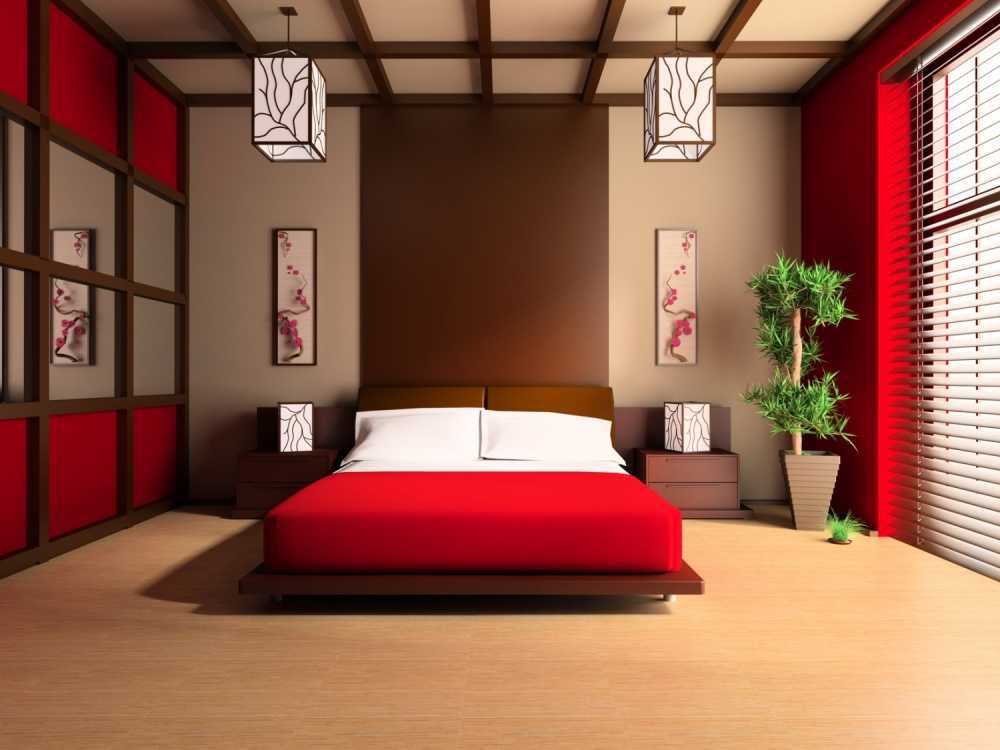 Правила расстановки мебели по фен шуй в спальне