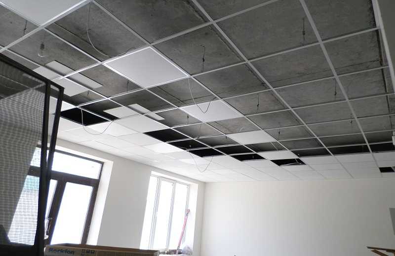 Подвесной потолок типа армстронг — конструкция и монтаж