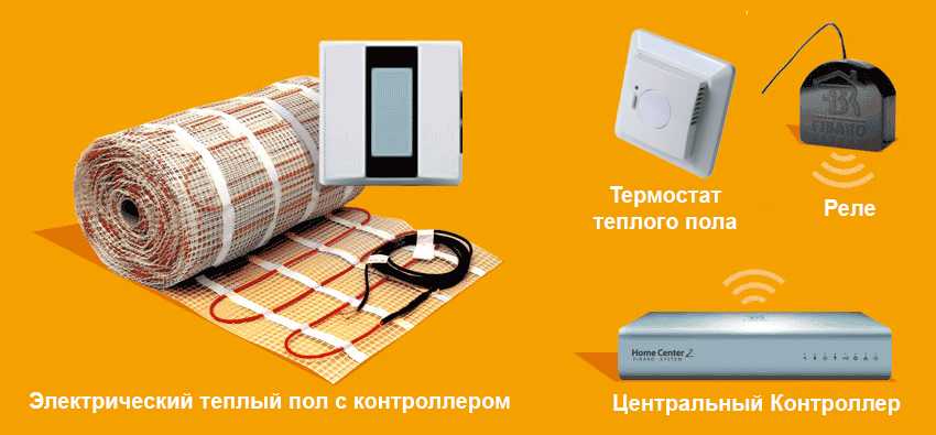 Подключение инфракрасного теплого пола: схема как подключить к электричеству, через терморегулятор