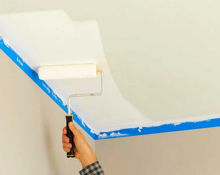 Грунтовка потолка под покраску: выбор материалов, этапы работ, советы
