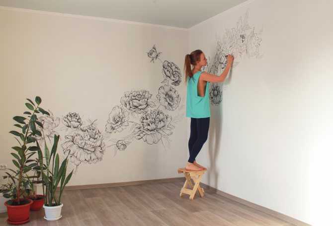 Панно на стену из обоев: как сделать декоративное своими руками