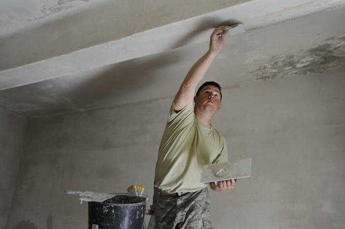 Как штукатурить потолок - пошаговая инструкция - блог о строительстве
