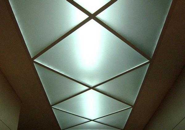 Акриловый потолок с подсветкой - особенности