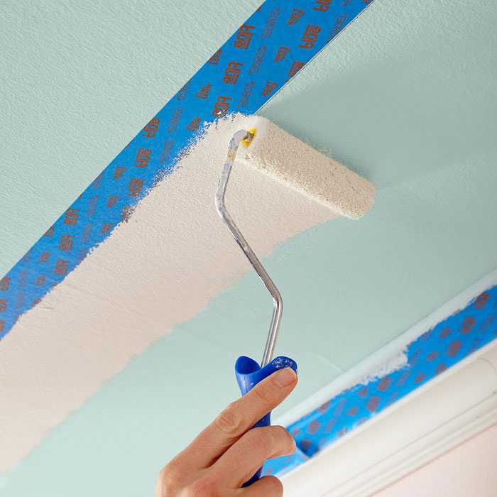 Покраска потолка. технология и способы покраски потолка.