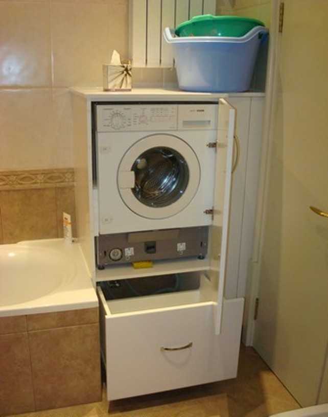 Куда поставить стиральную машину в квартире, чтобы сэкономить место?