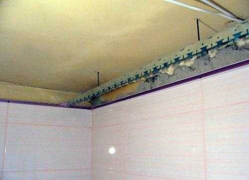 Как сделать алюминиевый потолок в ванной комнате – виды, особенности конструкций