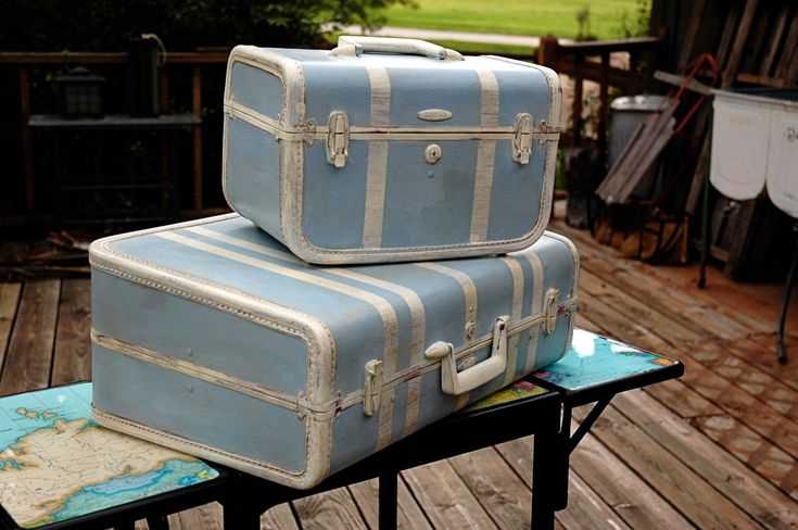 Что можно сделать из старых чемоданов: 50 оригинальных штучек для творчества своими руками