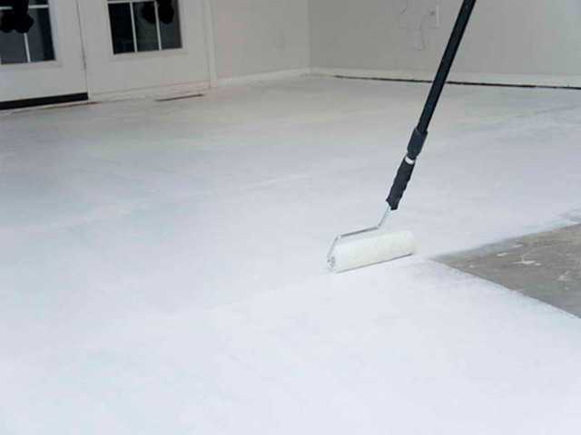 Чем покрасить бетонный пол в гараже, чтобы не пылил: что лучше для покрытия