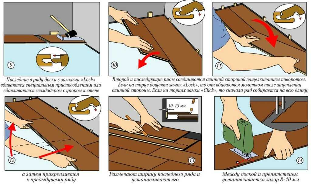 Укладка ламината на деревянный пол своими руками: инструкция 🔨