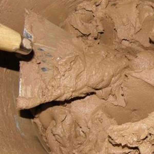Глина для кладки печей: приготовление, соотношение глины и песка