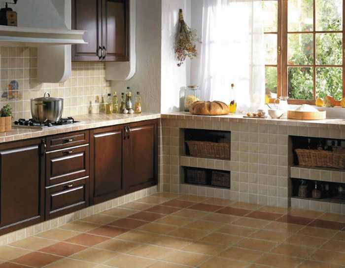 Какую плитку выбрать для кухни - особенности процесса и главные нюансы Какая плитка лучше для кухни - технические и стилистические рекомендации Дизайнерские фишки