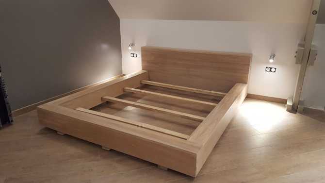 Как сделать кровать подиум с выдвижными ящиками