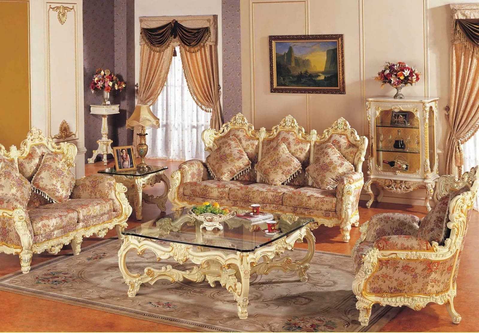 мебель китайская в стиле барокко